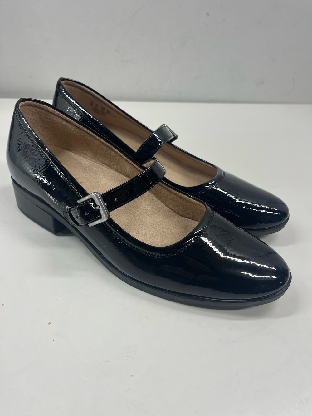 New Soul Naturalizer Womens Ramona Mary Jane Flats in Black Size 8W